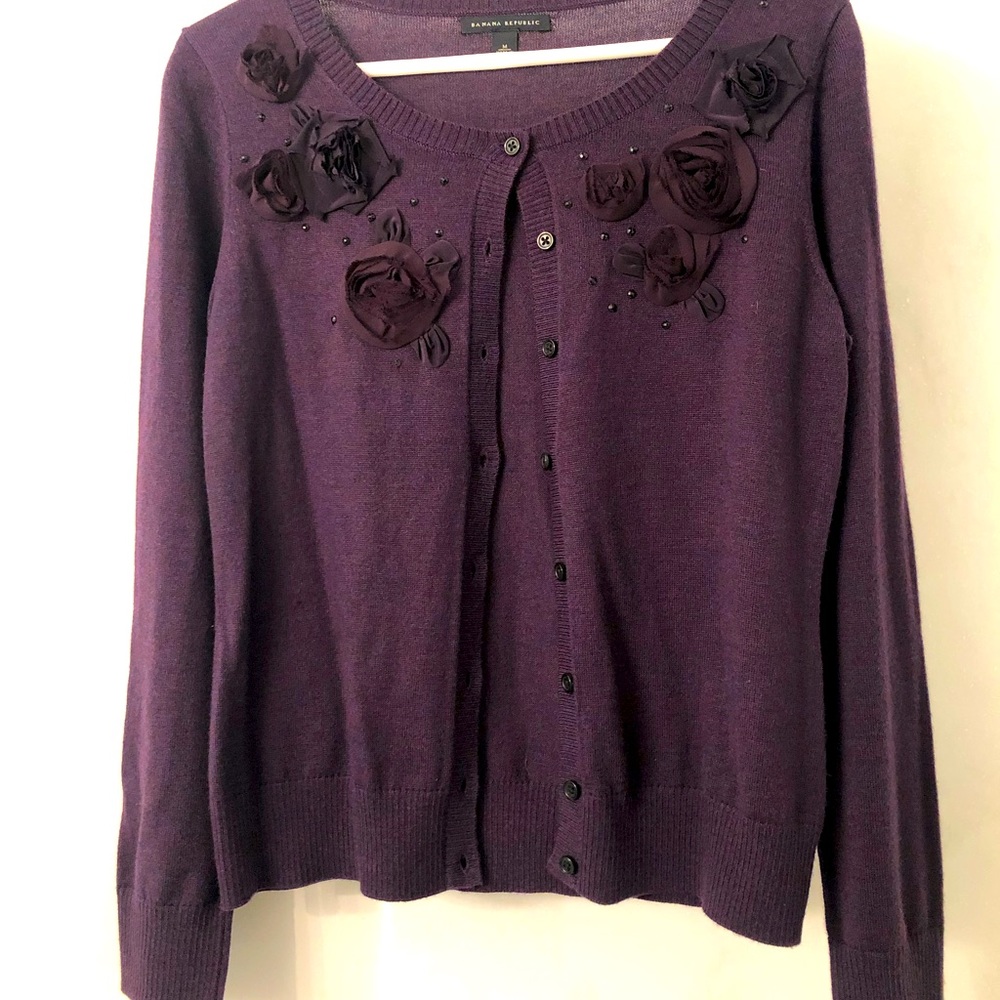 Banana Republic Purple Sweater